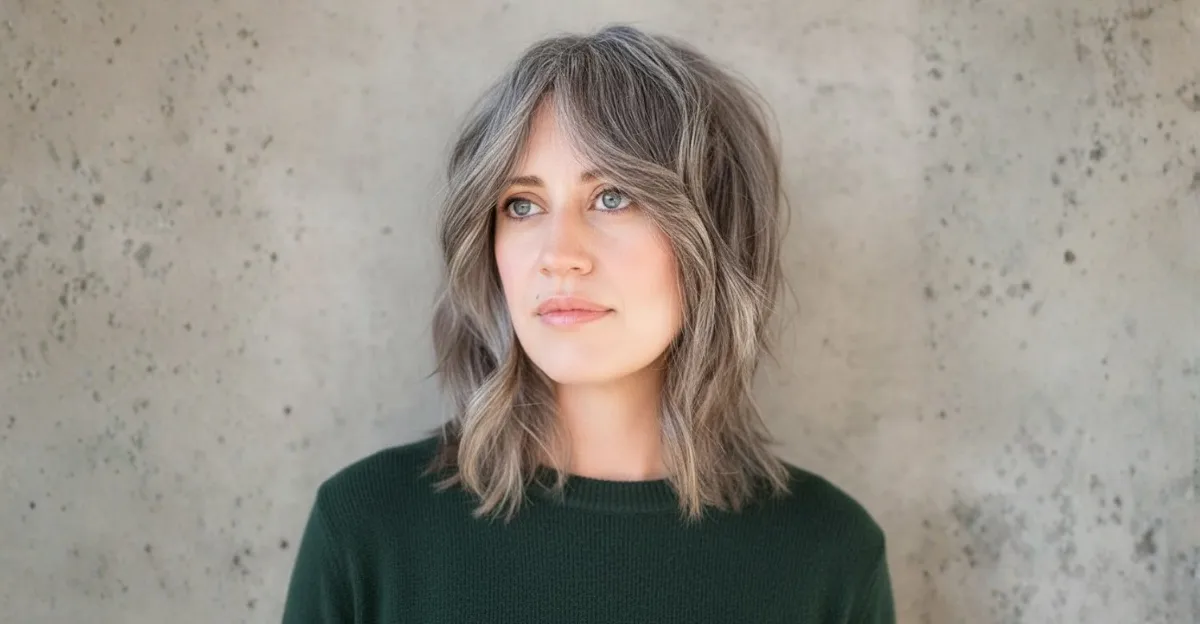 Long Bob With Layers And Bangs