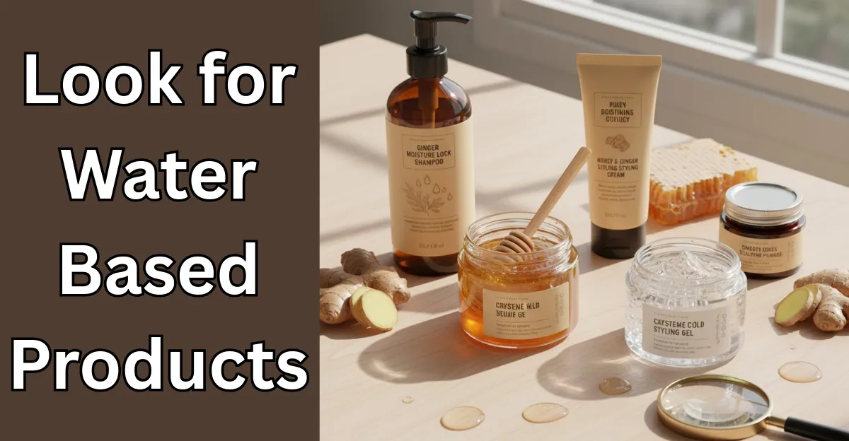 Look for Water-Based Products