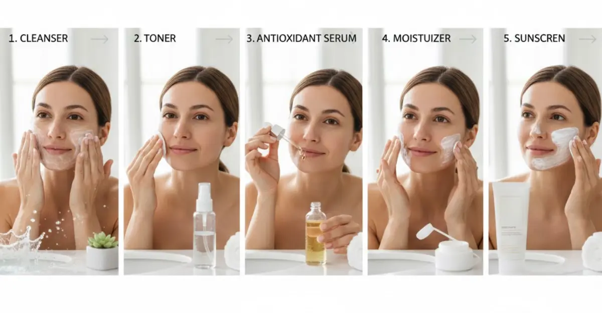 Morning Skin Care Routine