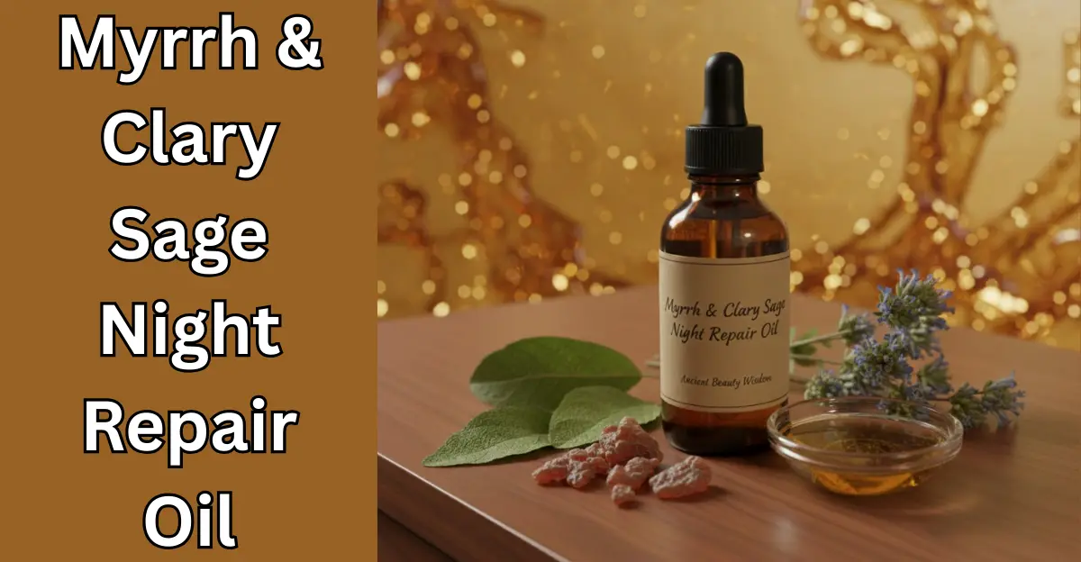 Myrrh & Clary Sage Night Repair Oil