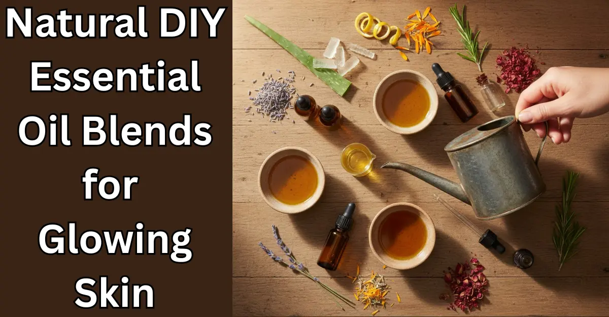 Natural DIY Essential Oil Blends for Glowing Skin