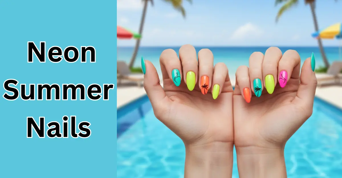 Neon Summer Nails