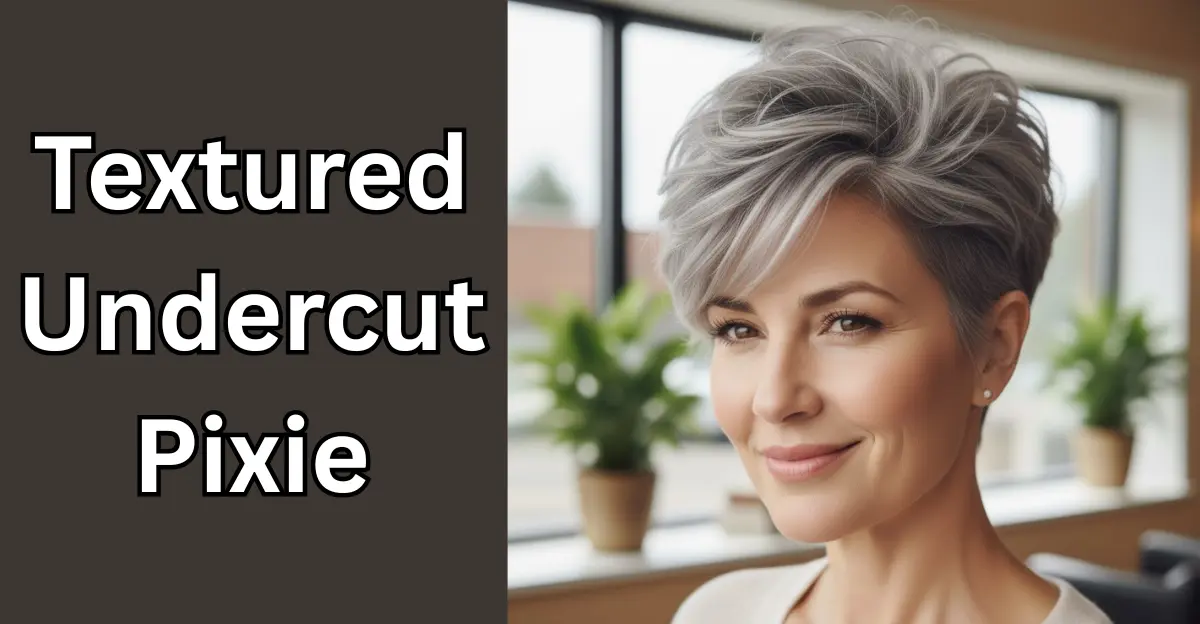 Textured Undercut Pixie