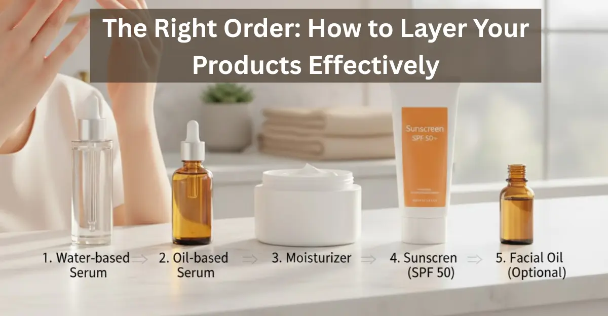 The Right Order: How to Layer Your Products Effectively