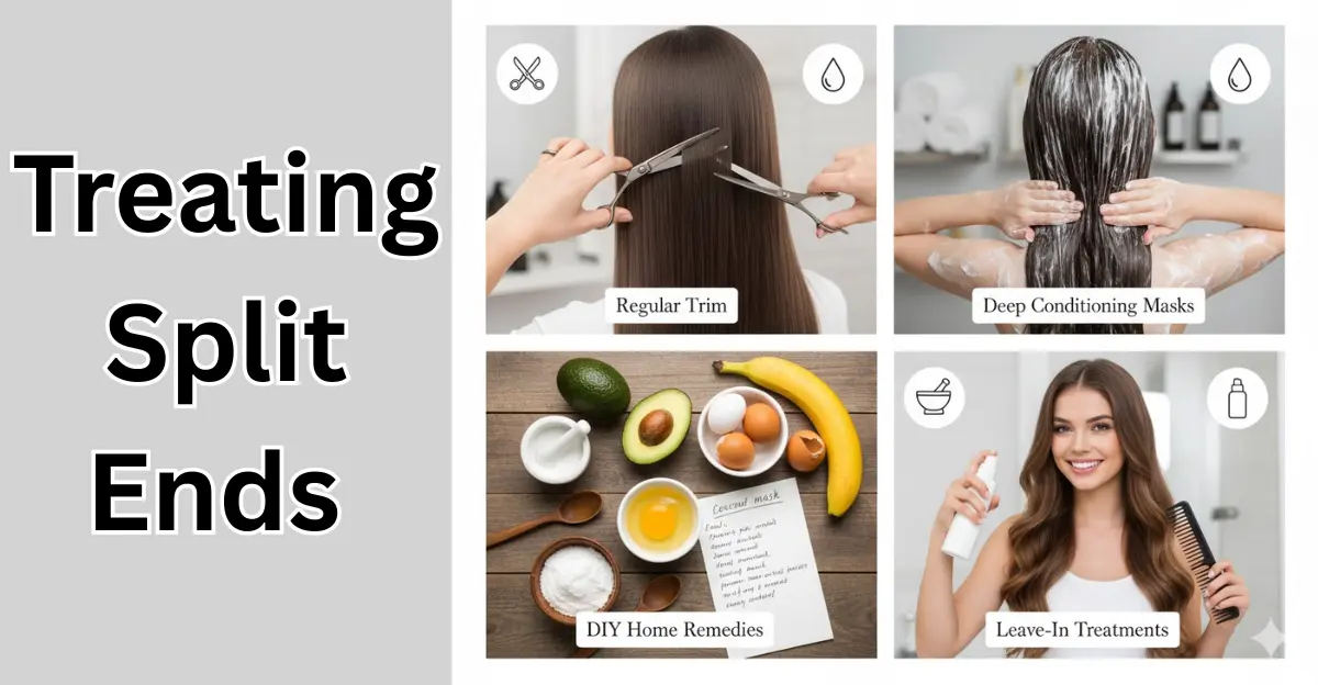 Treating Split Ends (When Damage Is Already Done)