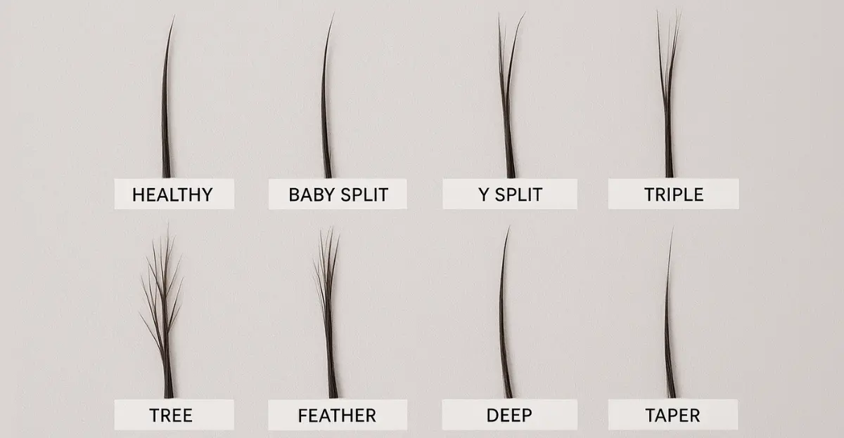 Types of Split Ends