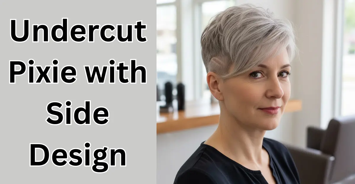 Undercut Pixie with Side Design
