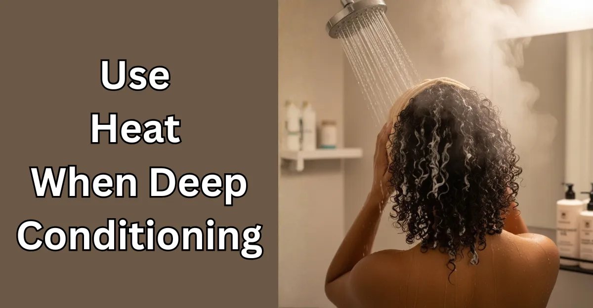 Use Heat When Deep Conditioning 