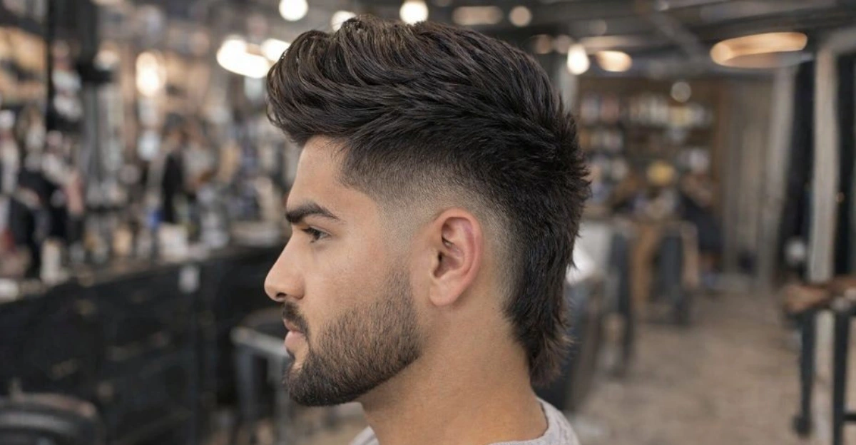 Burst Fade Mohawk 