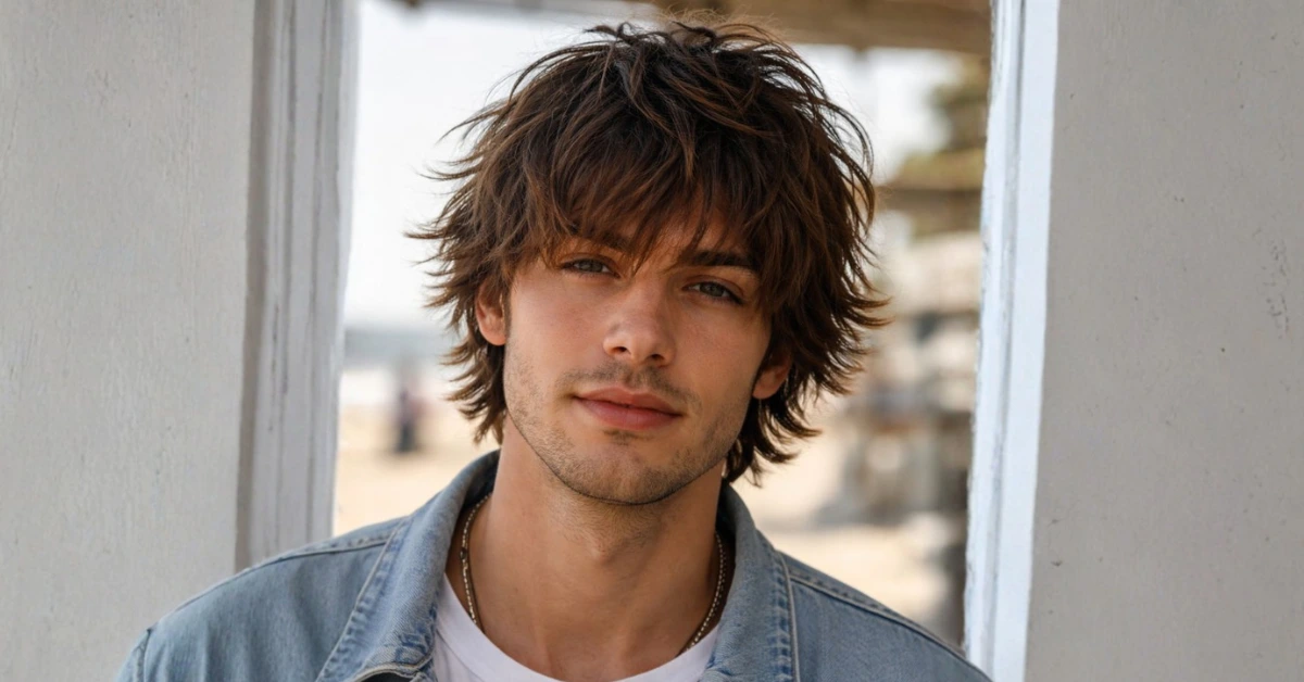 Classic Men's Shaggy Hair