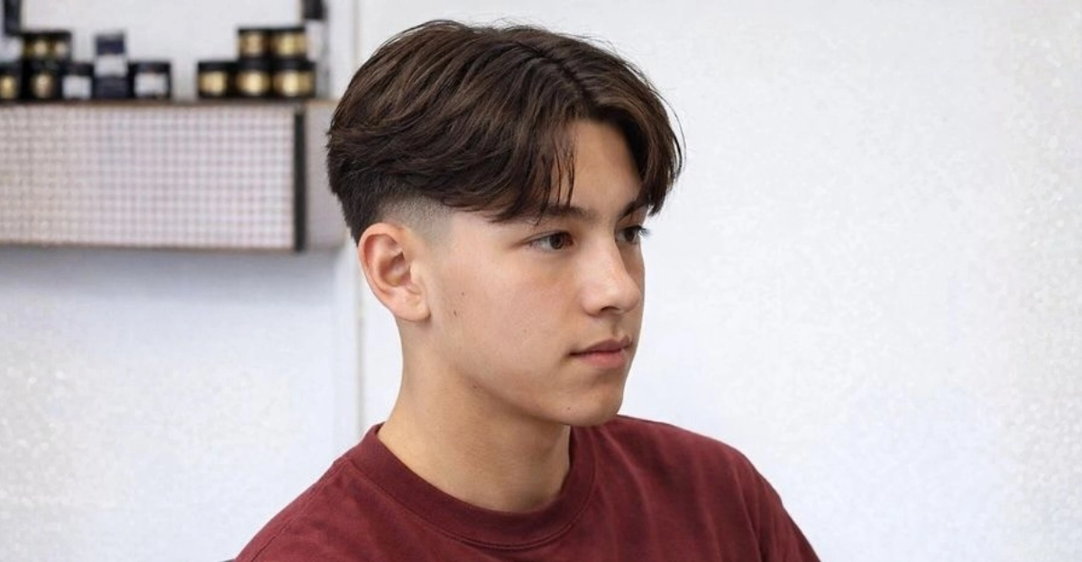 Cool Middle Part with Temp Fade