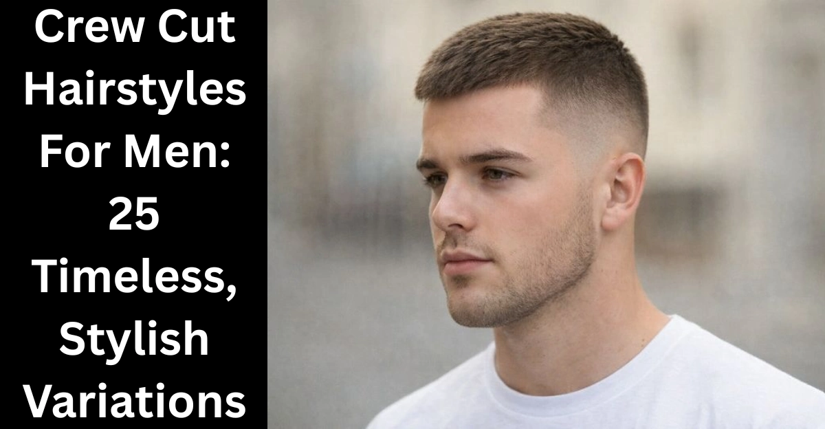Crew Cut Hairstyles For Men: 25 Timeless, Stylish Variations