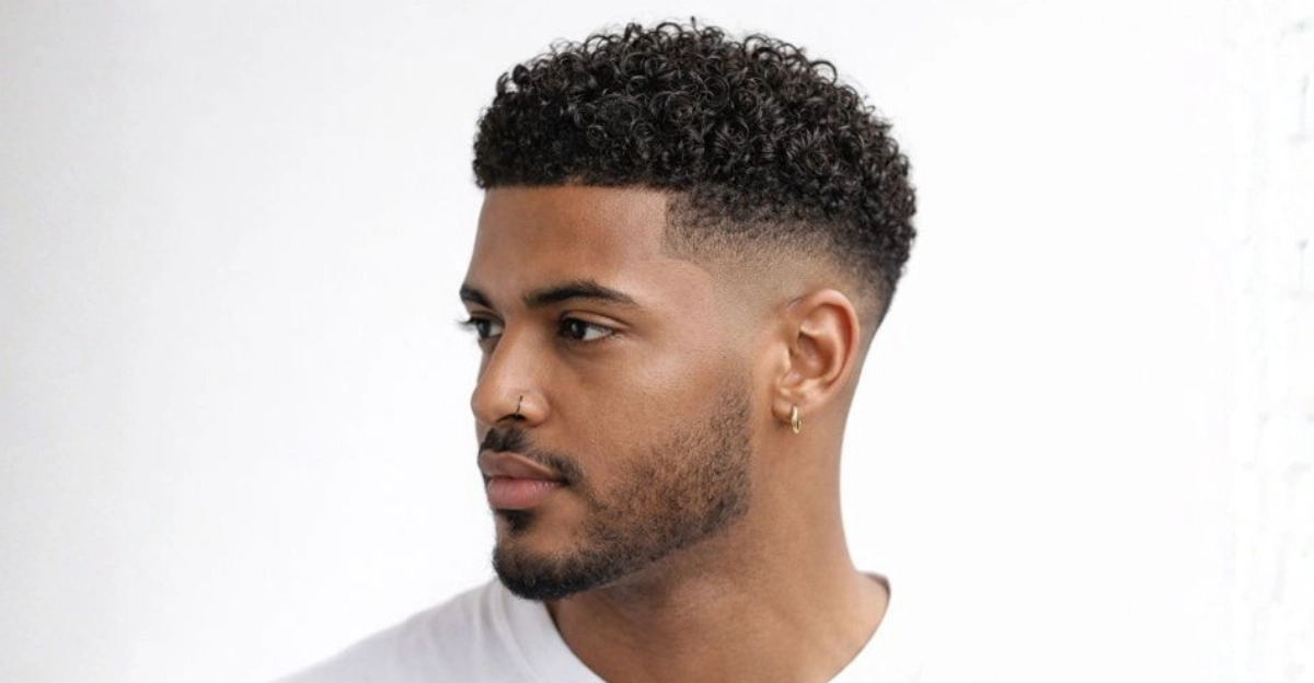 Curly Hair Fade