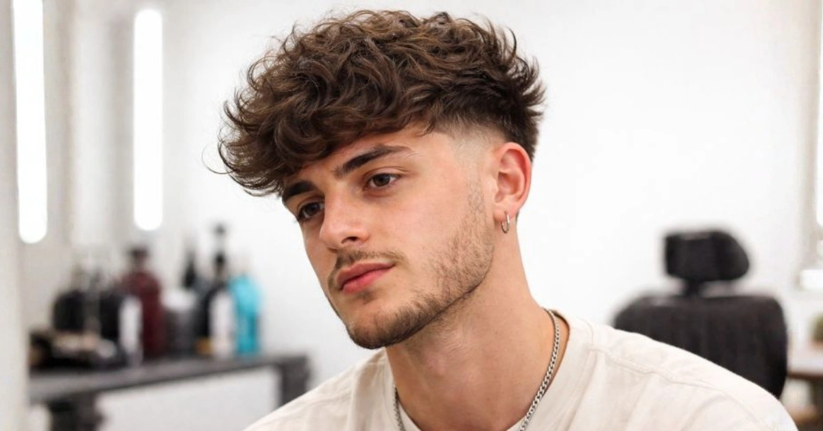 Fully Shaggy Style with Low Fade