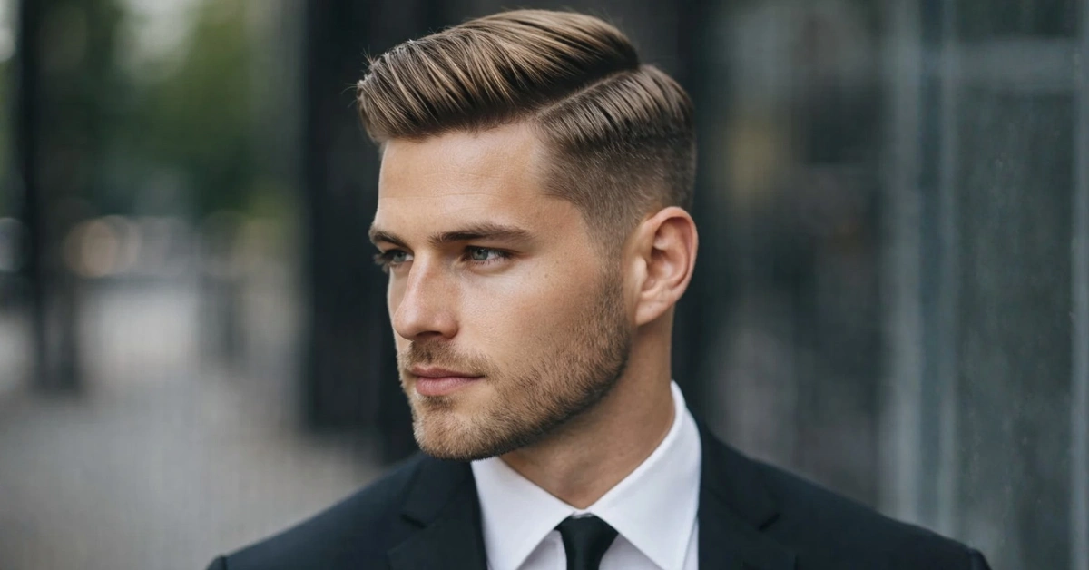 Gentleman's Side Part Taper Fade