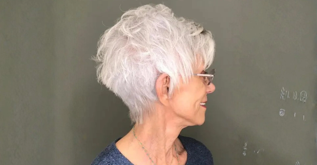 Hairstyles for Women Over 70 with Glasses