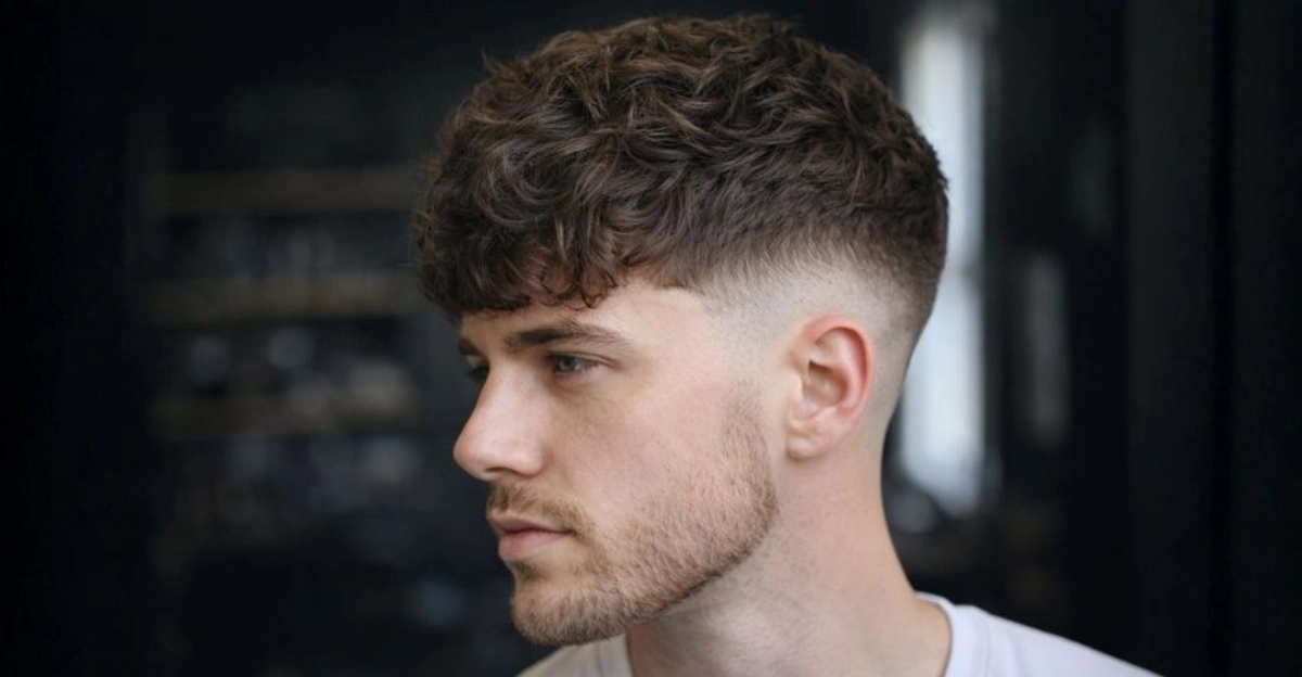 Layered French Crop with Low Fade