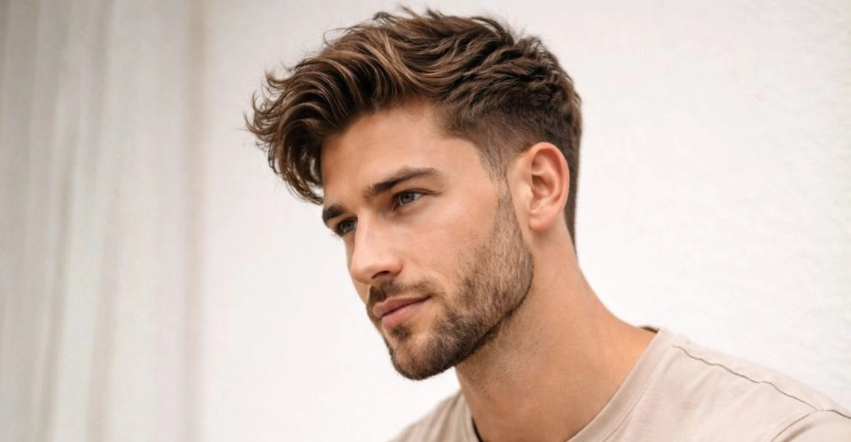 Layered Hair For Men