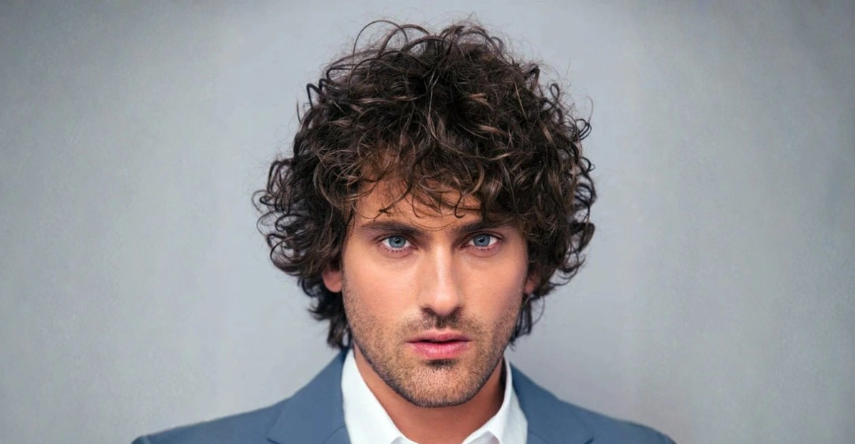 Long, Messy Curly Hair