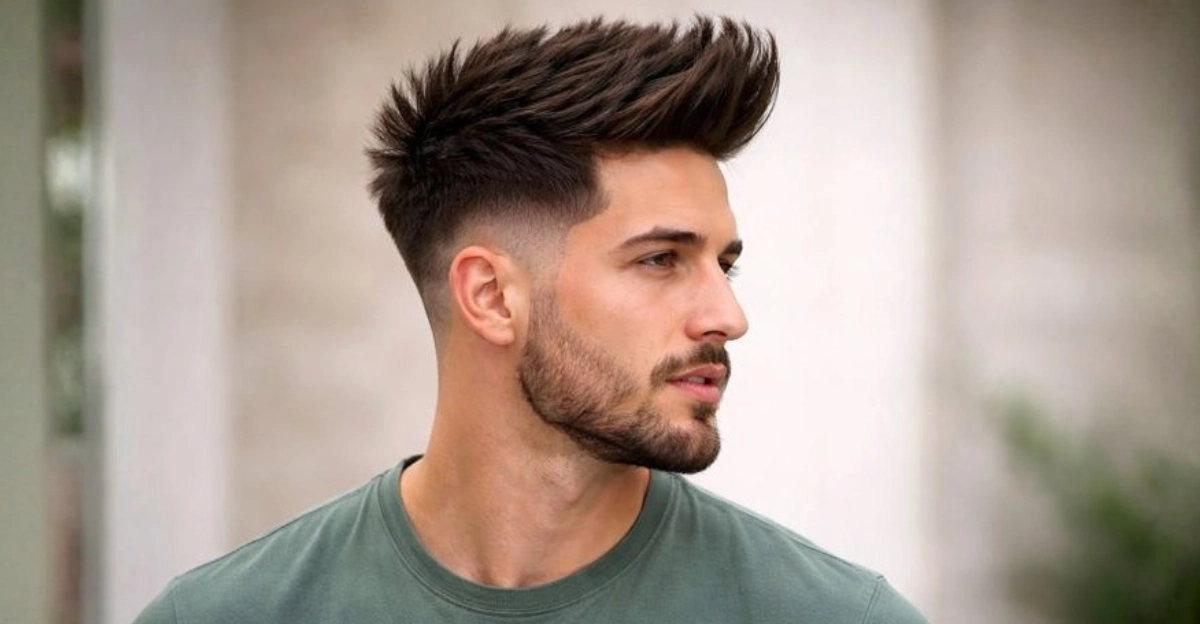 Long Quiff Fade