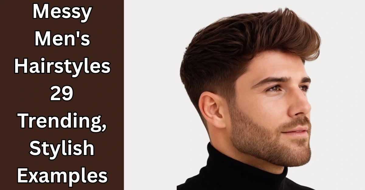 Messy Men's Hairstyles_ 29 Trending, Stylish Examples