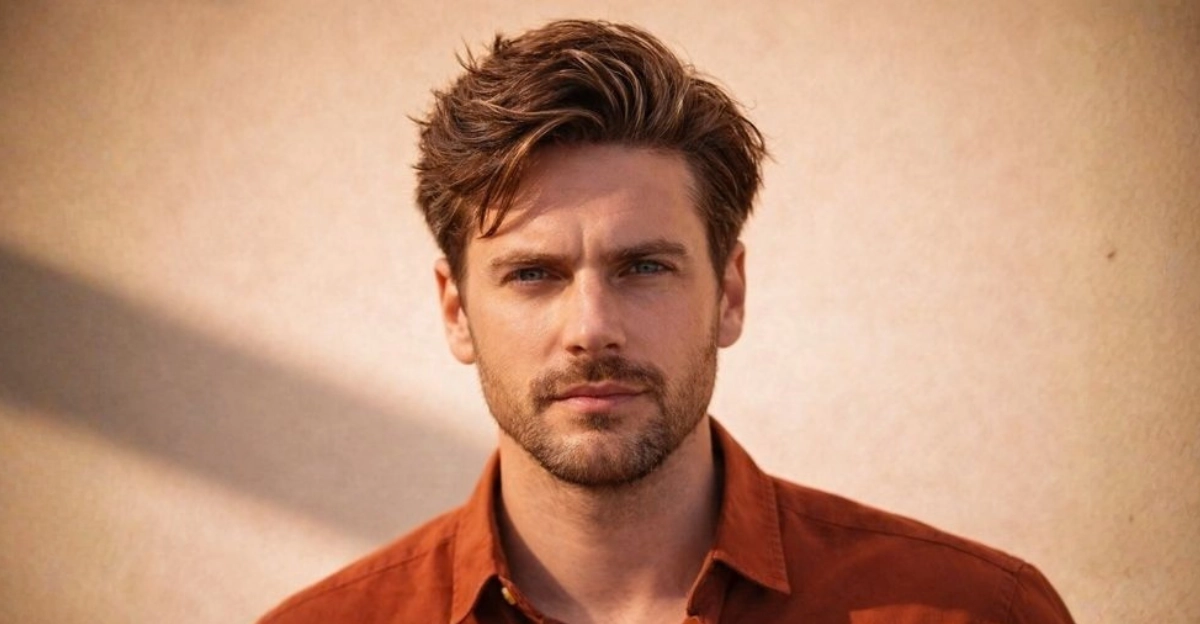 Messy Side-Swept Style