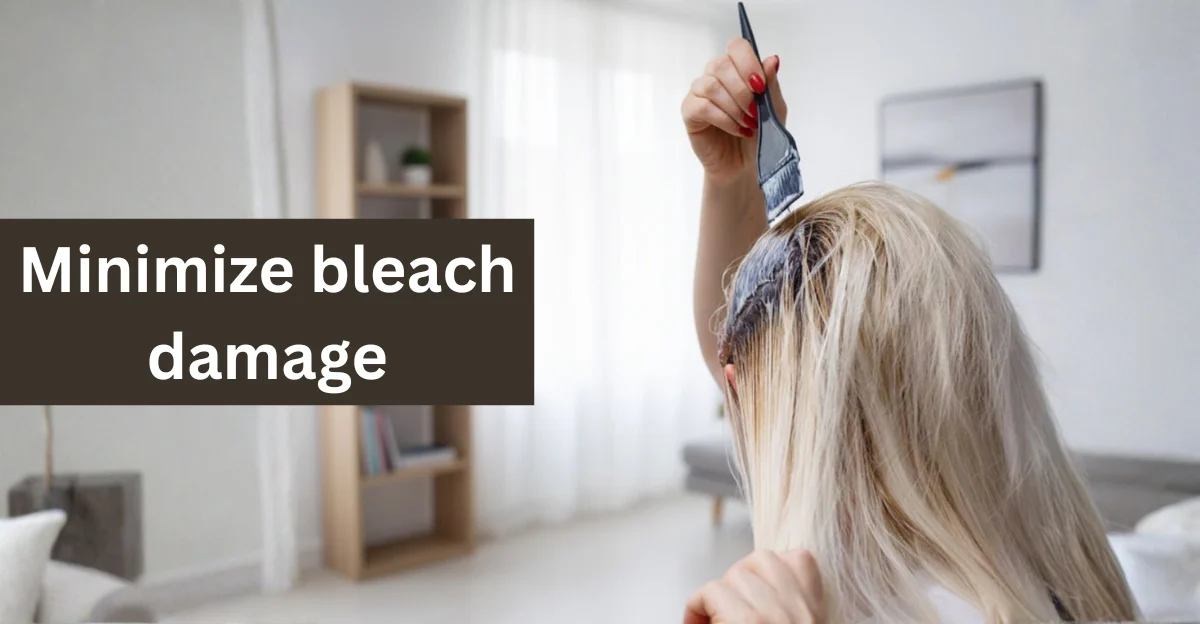 Minimize bleach damage