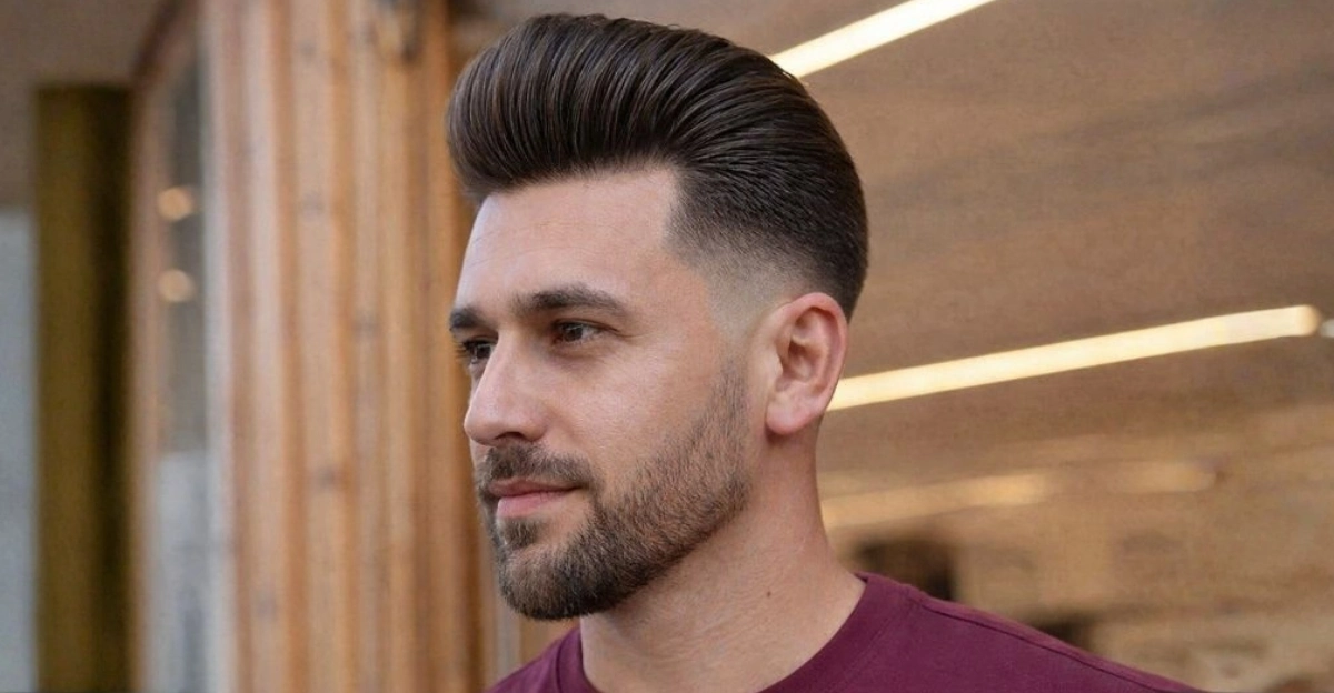 Modern Pompadour Fade