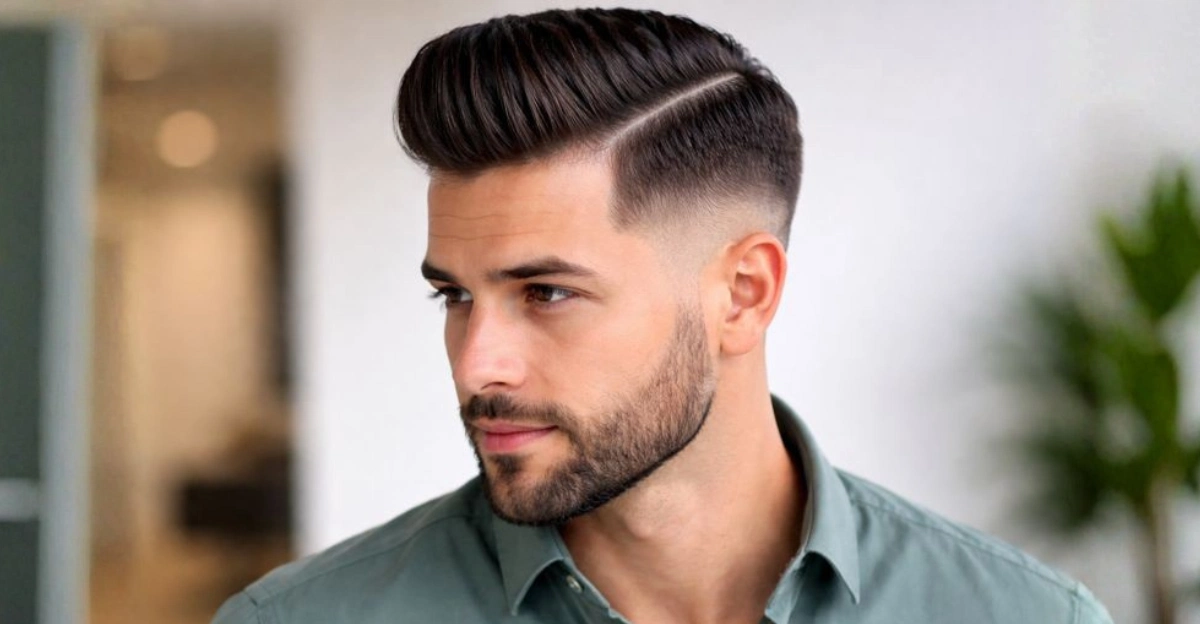 Modern Pompadour Fade