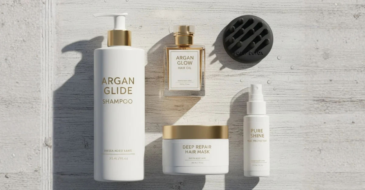 Products for shiny hair