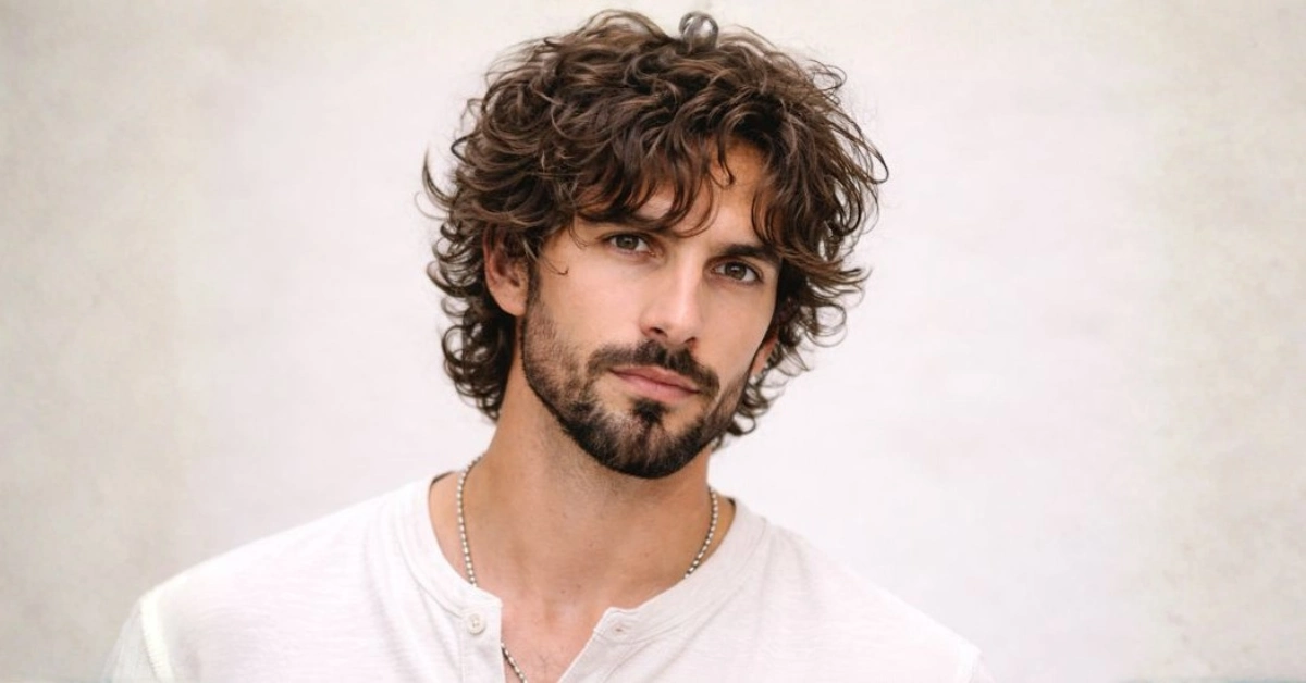 Shaggy Hair with Beard