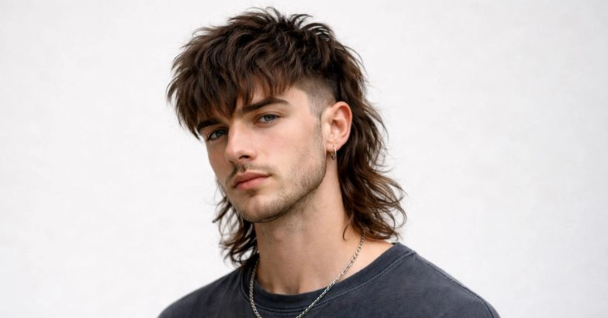 Shaggy Mullet Men's Hairstyle