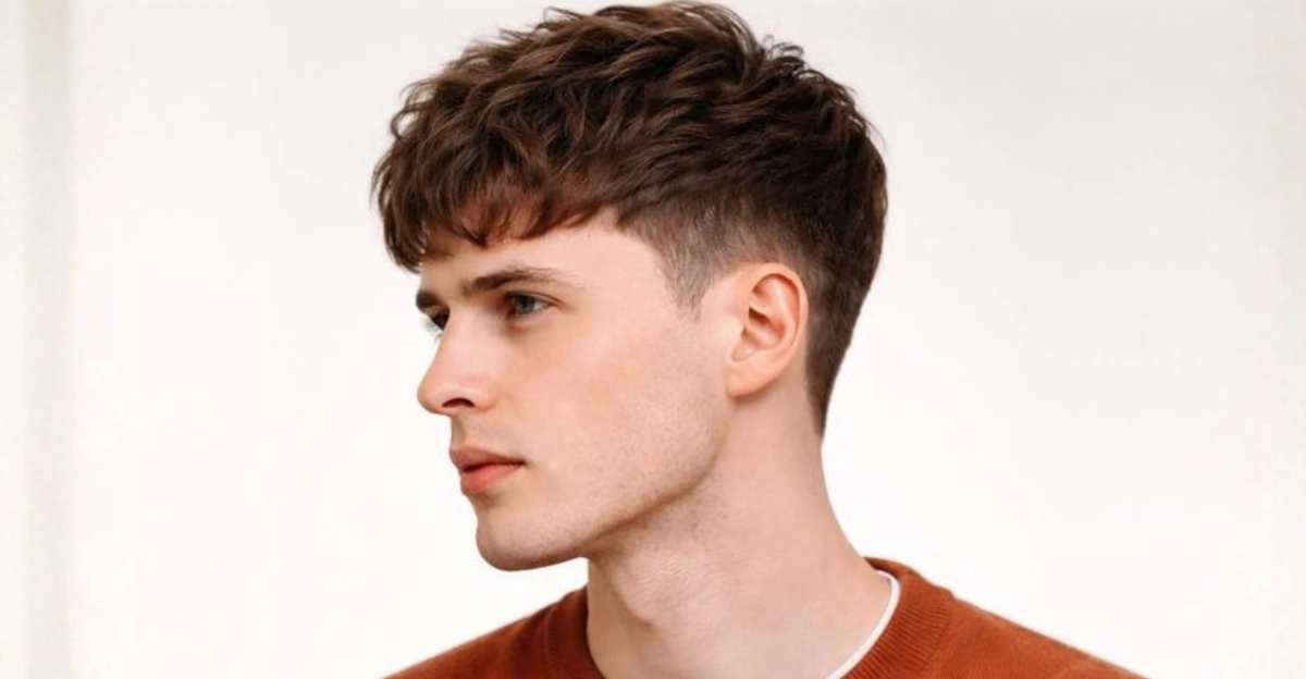 Short Fringe with Tapered Sides