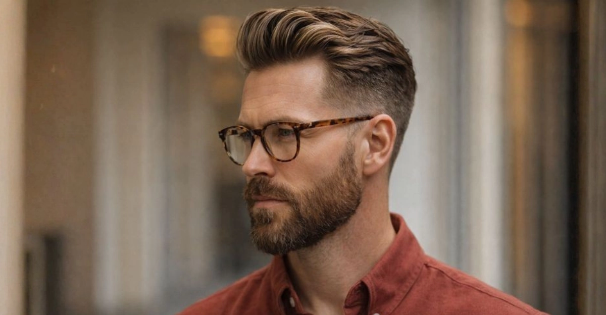 Short Hair with Beard