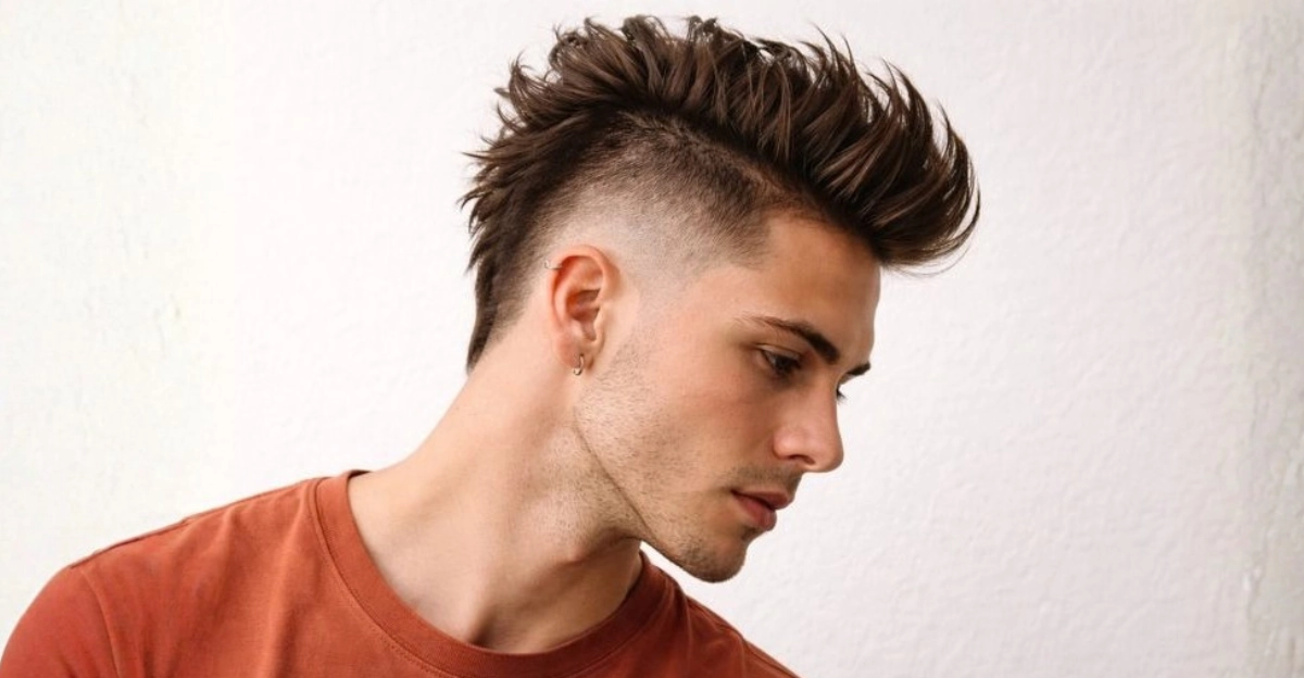 Short Mohawk Fade