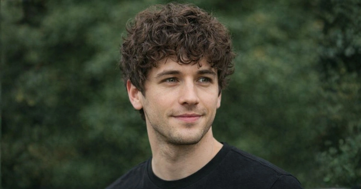 Men's Short Shaggy Curls
