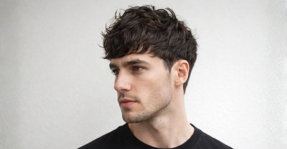 Short, Textured, and Messy 90s Mod