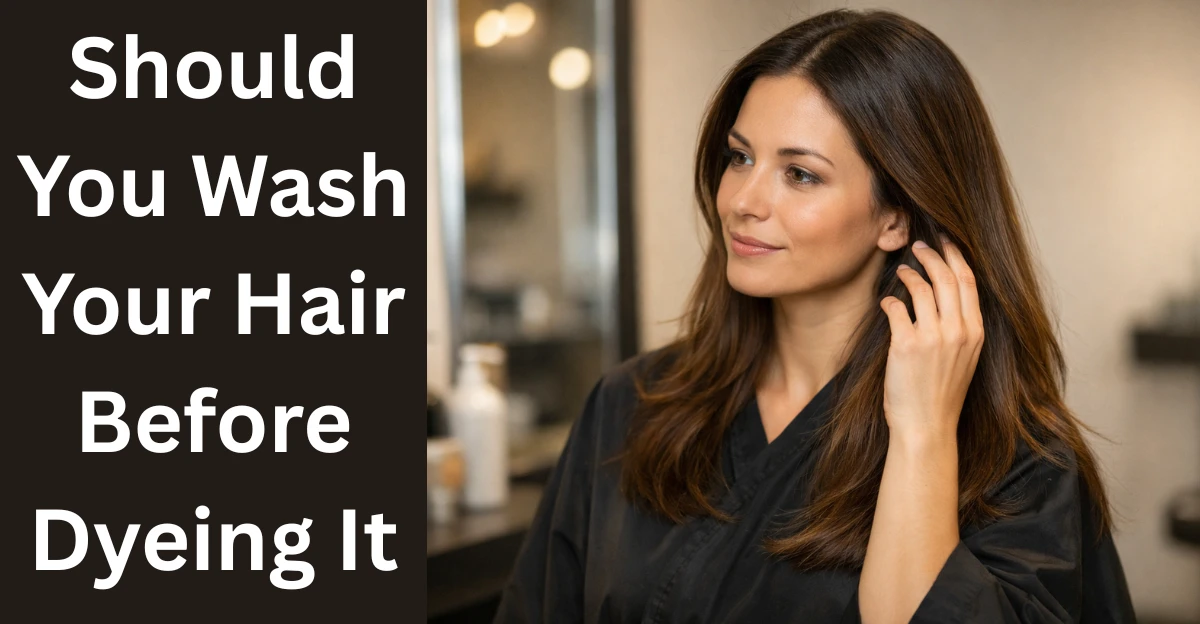 Should You Wash Your Hair Before Dyeing It_