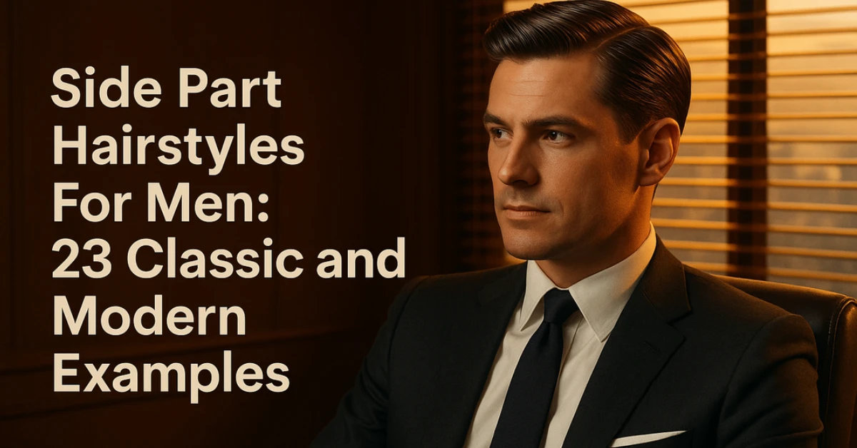 Side Part Hairstyles For Men_ 23 Classic and Modern Examples