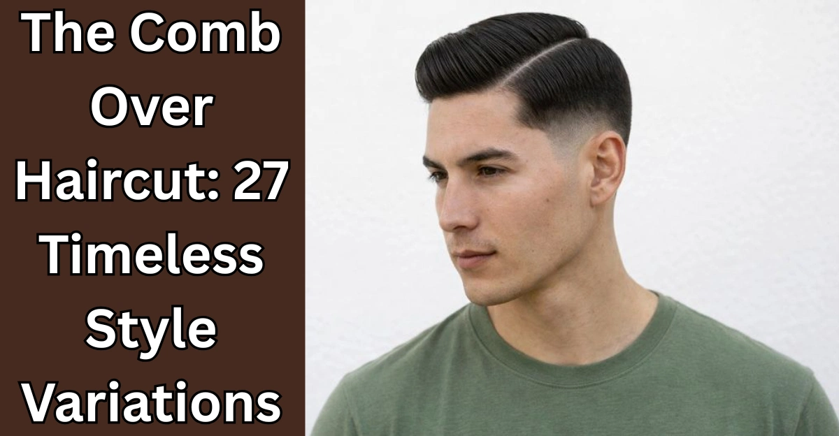 The Comb Over Haircut: 27 Timeless Style Variations