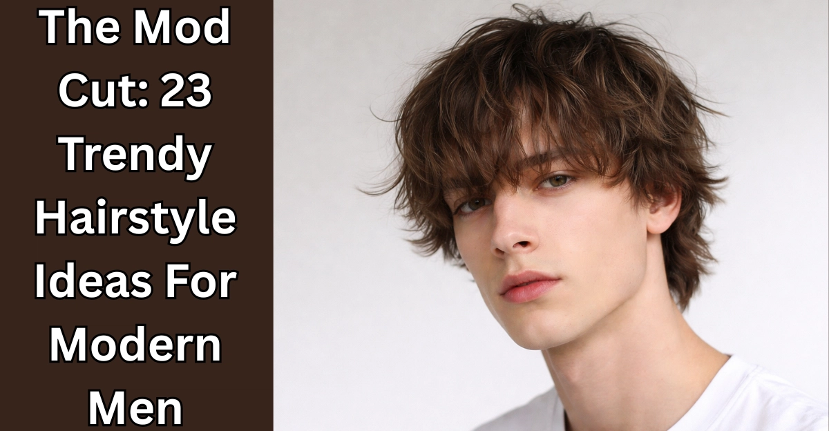 The Mod Cut: 23 Trendy Hairstyle Ideas For Modern Men