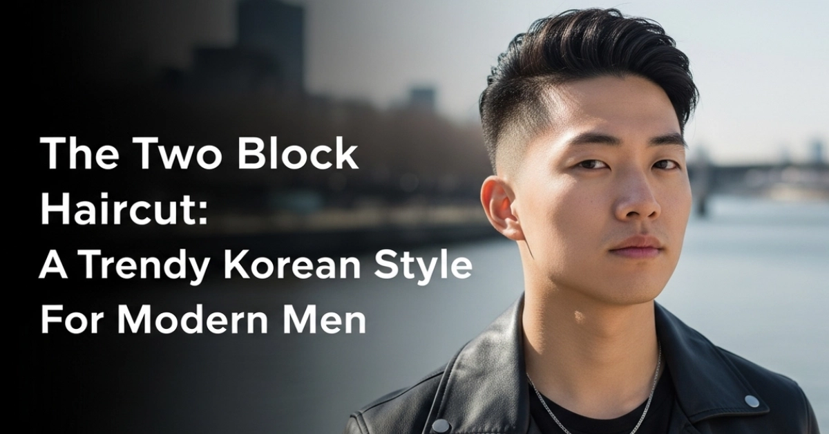 The Two Block Haircut: A Trendy Korean Style For Modern Men