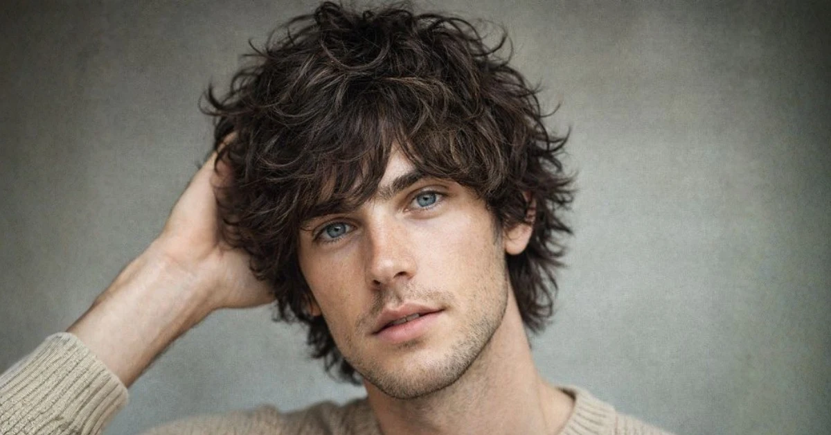Tousled Men's Shag Hairstyles