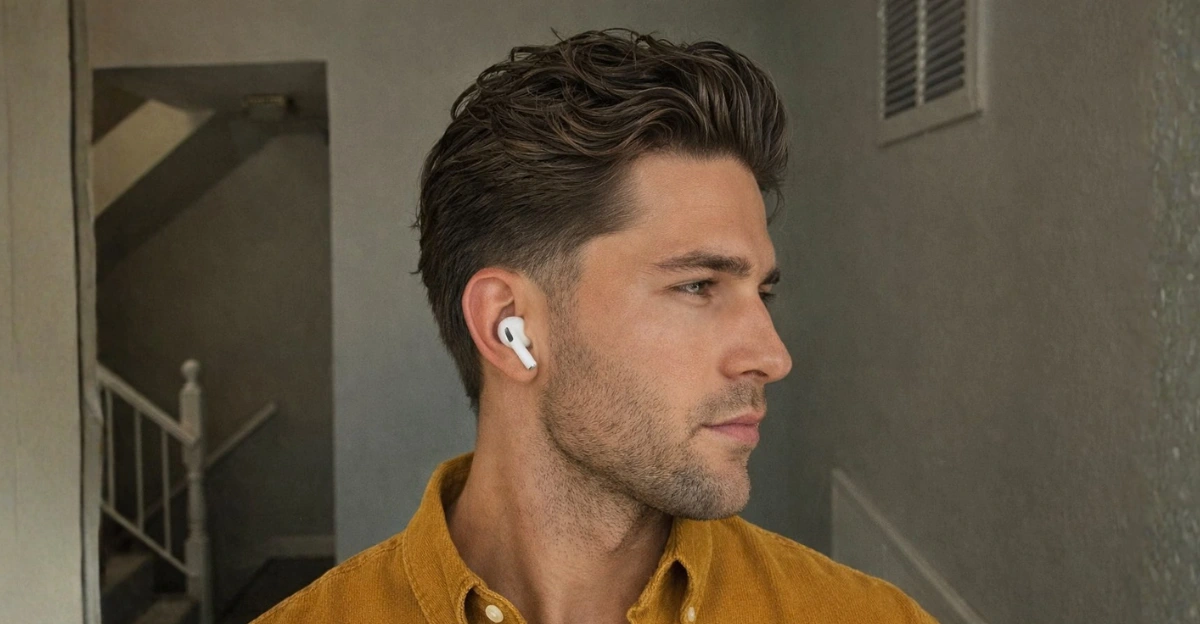 Wavy Combed Back Hair