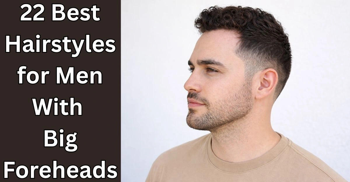 22 Best Hairstyles for Men With Big Foreheads