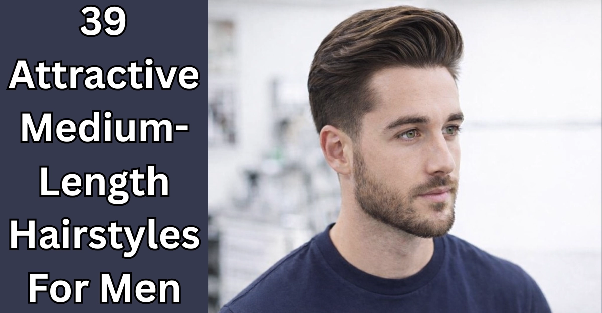 39 Attractive Medium-Length Hairstyles For Men