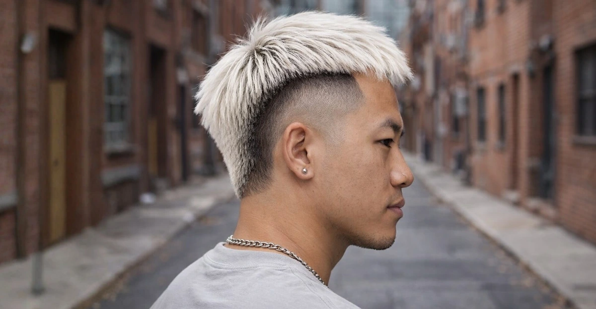 Burst Fade Mohawk