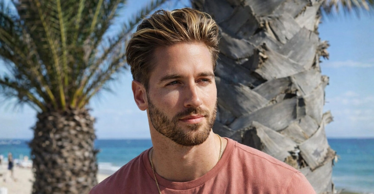 Casual Medium Brush Back with Beard