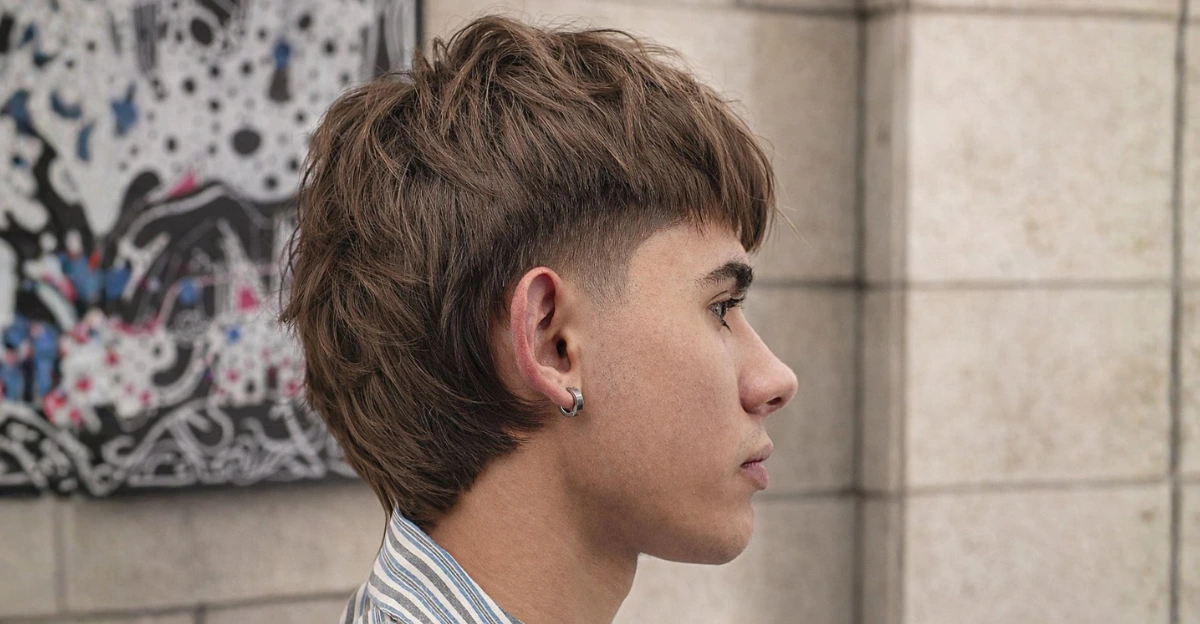 Choppy Mullet Taper Fade