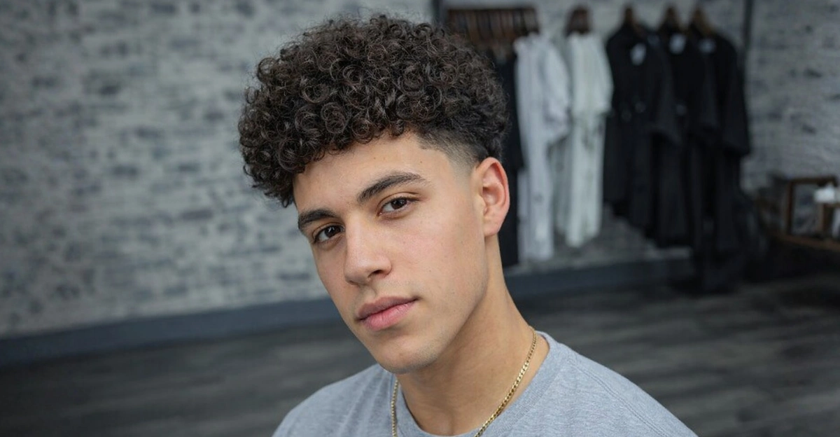 Curly Hair Fade